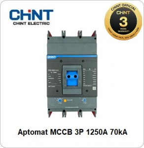 MCCB NXM CHINT 3P 1250A 70kA 1250H