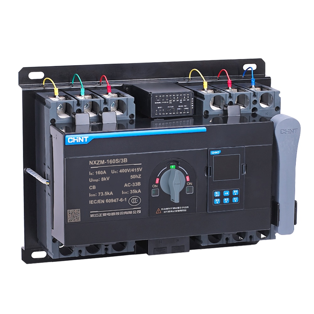 Bộ chuyển đổi nguồn ATS Chint NXZM-250S/3B 250A 35kA 3P